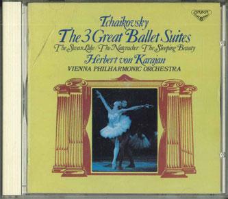 

CD KARAJAN - Tchaikovsky: The 3 Great Ballet Sui 230E51007 KING Japan Classical Used