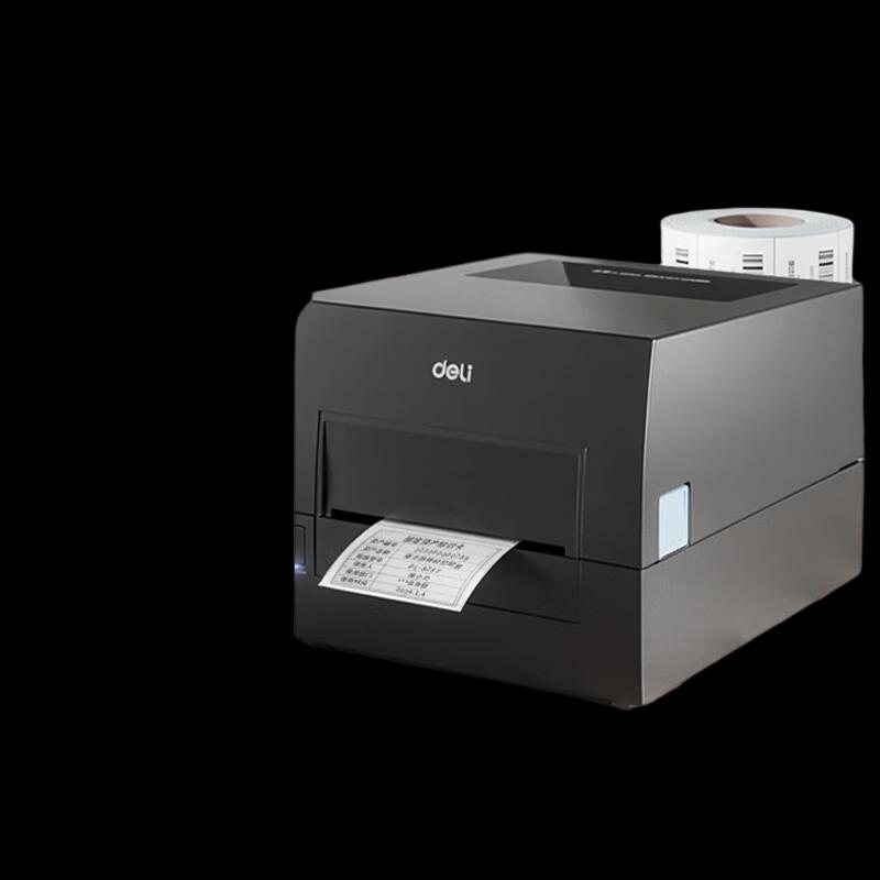 

Deli GE550 Thermal Transfer Barcode Label Printer CN plug (adapter included)