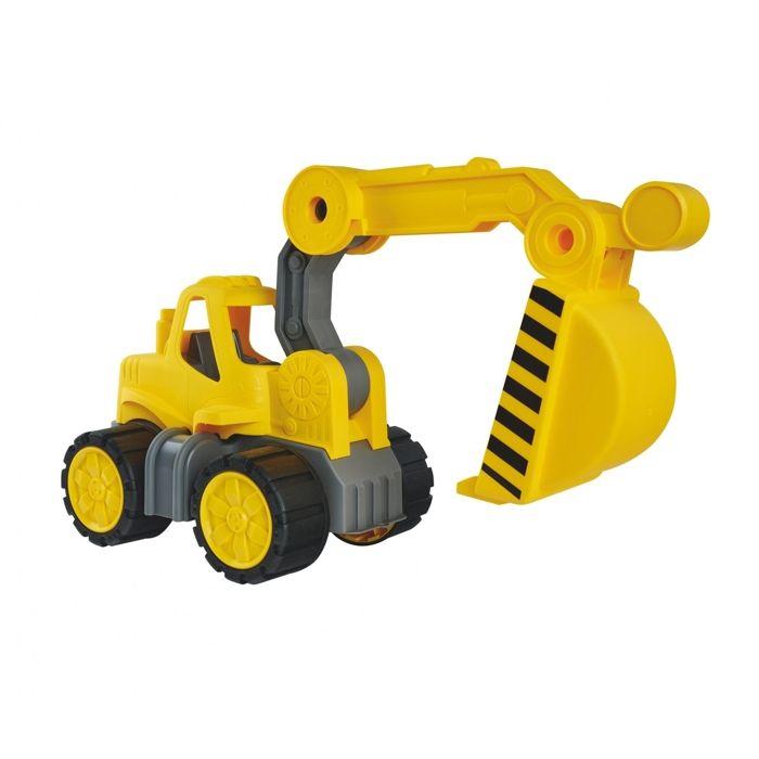 Tractopelle - Power Worker - Classic - Jaune - 49x27x21cm - À partir de 2 ans