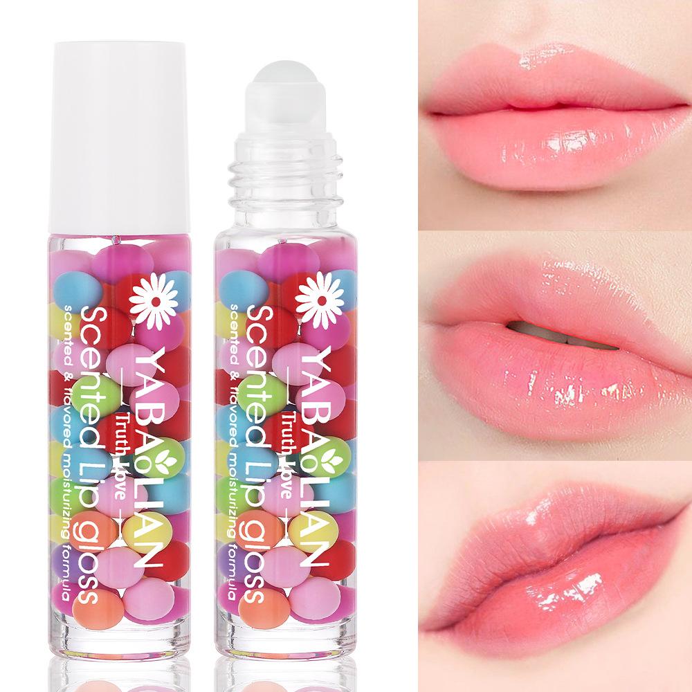Macaron Lip Oil Base Makeup Moisturizing Hydrating Moisturizing Lip Oil Lipstick Beauty Color Changing Lip Gloss Lip Mask
