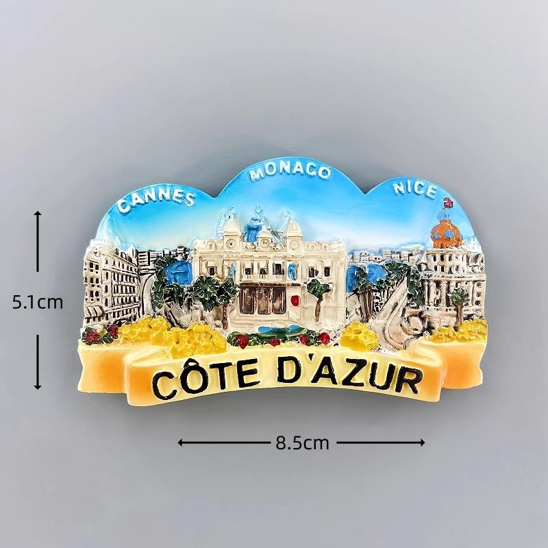 France Fridge Stickers Perigord Sarlat Menton Souvenirs Côte d'Azur Mont-Saint-Michel Fridge Magnets Home Decor Wedding Gifts