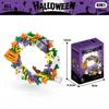 TOYLINX DIY Model Halloween Series Building Block Set Pumpkin House Educational Building Block Toy Children Gifts Decoration