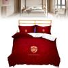 Arsenal Pattern Digital Print Bedding Set With Active Dyeing For Bed Kids Bedroom Decor