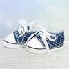 7cm Handmade 18 Inches Doll Toys Doll Accessories Wave point Shoes Canvas Shoes Doll Shoes