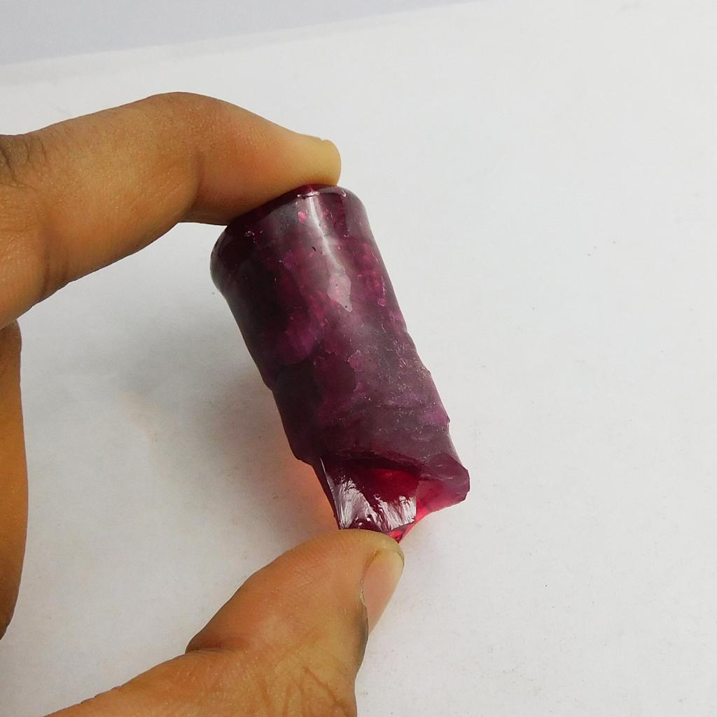 CERTIFIED Natural Red Ruby 155.30 Ct Uncut Loose Gemstone Uncut Raw Rough P-1068-Sa