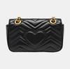 [Pre-Owned] Gucci GG Marmont Matelassé Mini Bag 'Black' - Good #1HCDBES