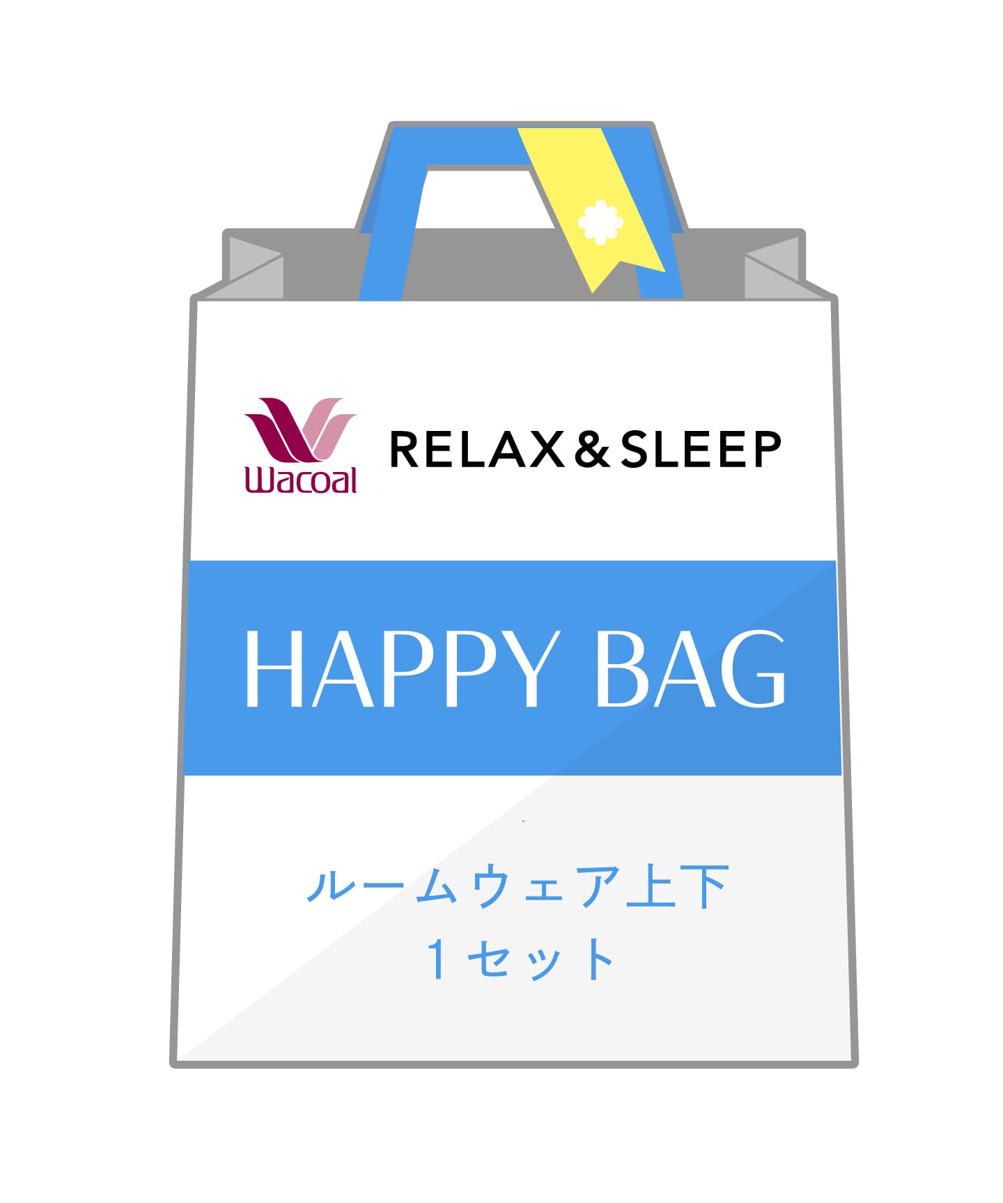 

Комплект верхней и нижней одежды Relax Room Wear ZRX002 PI [Wacoal & Sleep] для женщин