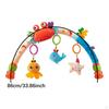 Baby Stroller Arch Toy for Babies Infants Soft Early Development Mobile Bunny