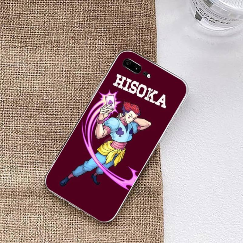 HUNTER X Hisoka Morow Phone Case For Huawei P50 P40 P30 Pro Mate 40 30 Pro Nova 8 8i Y7P Honor Transparent Phone Cover