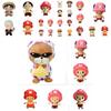 Adorable 25cm To 30cm One Piece Plush Toy Luffy Chopper Zoro Cartoon Figure Gift