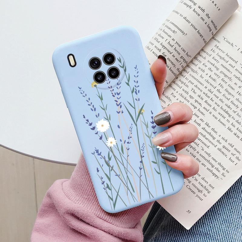 Flowers Funda For Honor 50 Lite Capa Phone Case Soft Silicone Leopard Print Cute Cat Bear Back Cover Shockproof For Honor 90 200