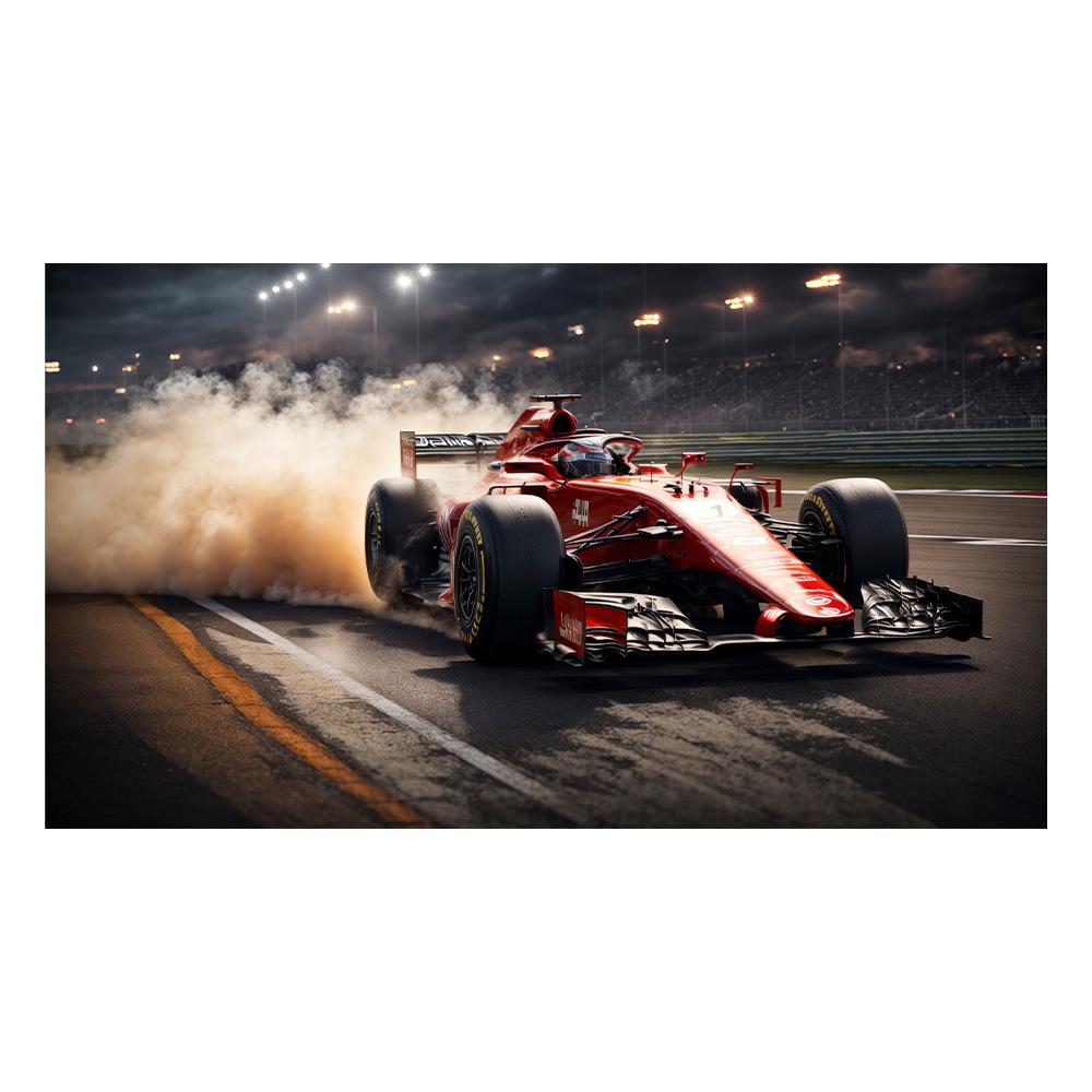 Racing Car Wall Art Picture Vehicle Modern Canvas Painting Poster and Print for Living Room Bedroom Home Decor