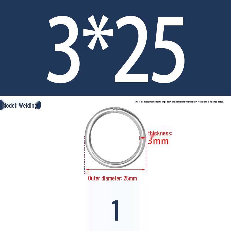 304 Stainless Steel Seamless O-Ring for Lifting and Hammock Yoga Connection