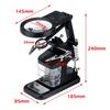 Soldering Iron Station Stand Welding Magnifying Glass Clip Clamp 3Hand Desktop Magnifier Solder  White/Black