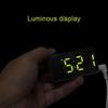 LED Mirror Alarm Clock Digital Alarm Clock Multifunctional Mini Electronic Alarm Clock for Bedroom Living Room Office