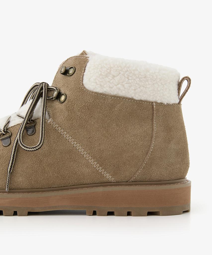 Romantic Move Mountain Winter Boots R25U101 (Beige Suede)