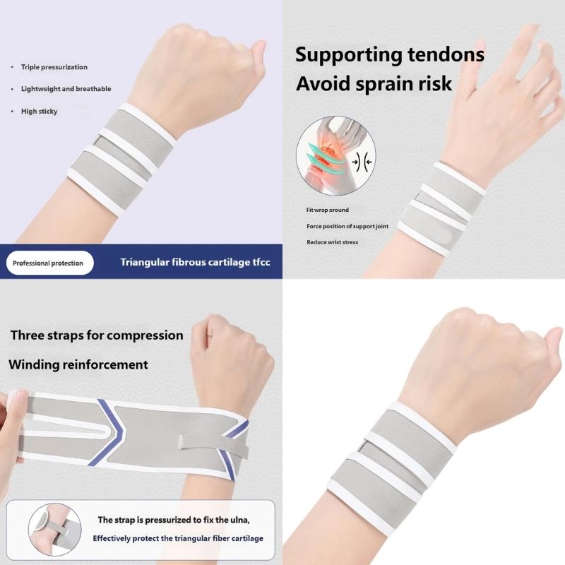 Breathable Comfort Wrist Support Brace for Long Training and Competitions Featuring Unique Fabric Design Wrist Bands