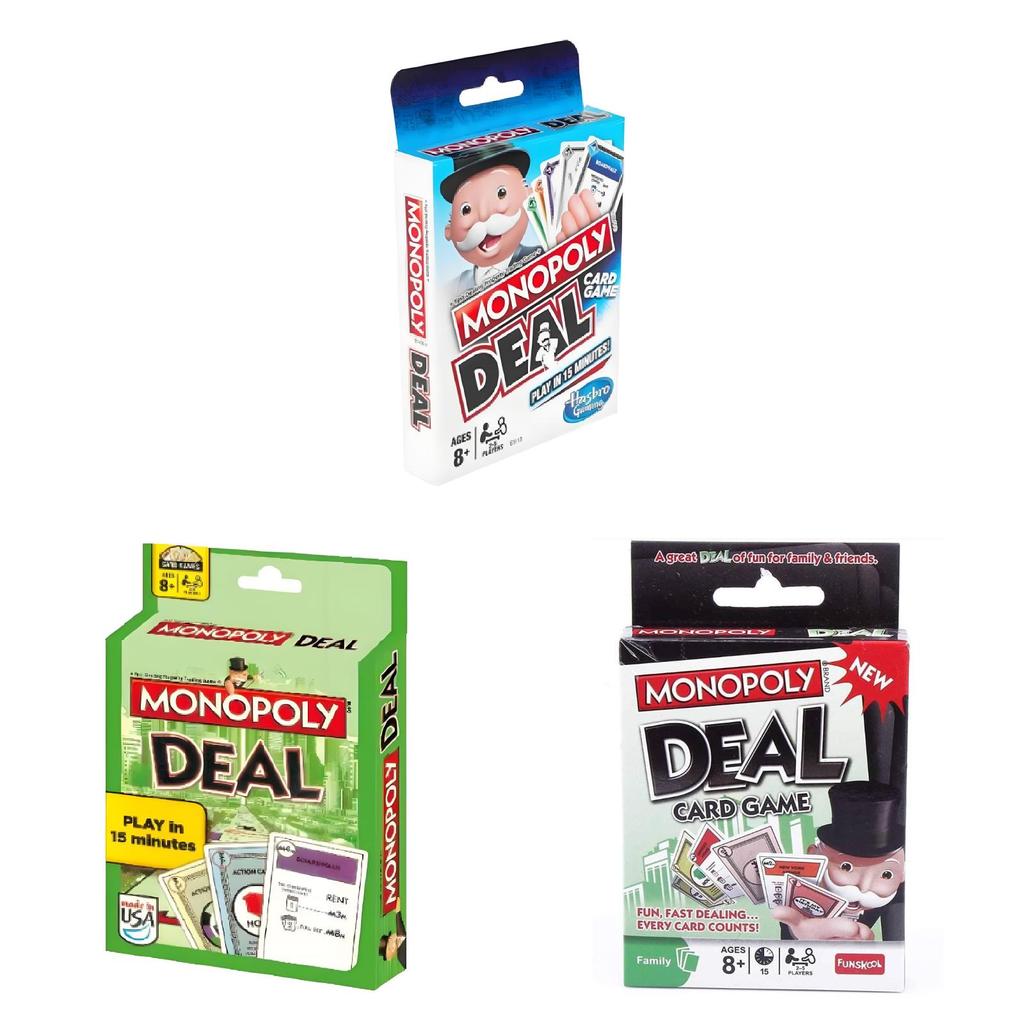 Deal Monopoly Card Board Games Props Family Party Paper Toy Fuuny Gift Kids