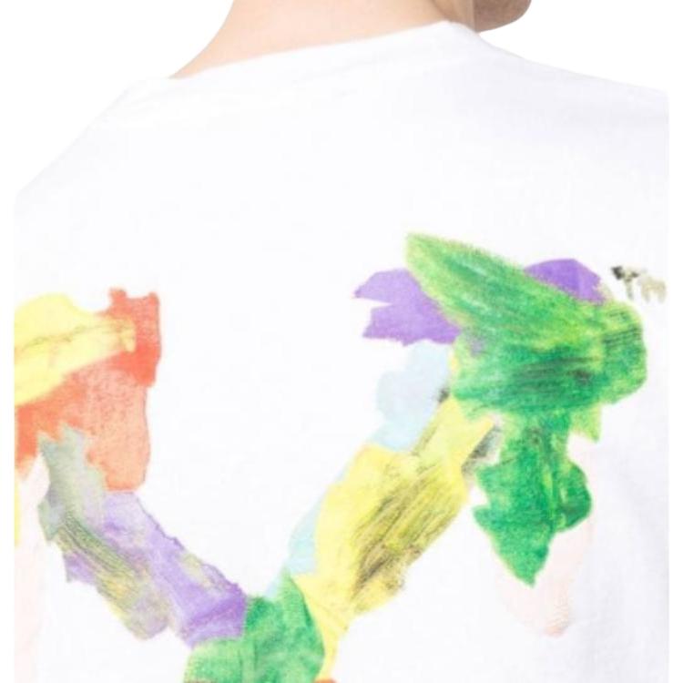 OFF WHITE SS23 T Shirt Men's White OMAA027S23JER0040184