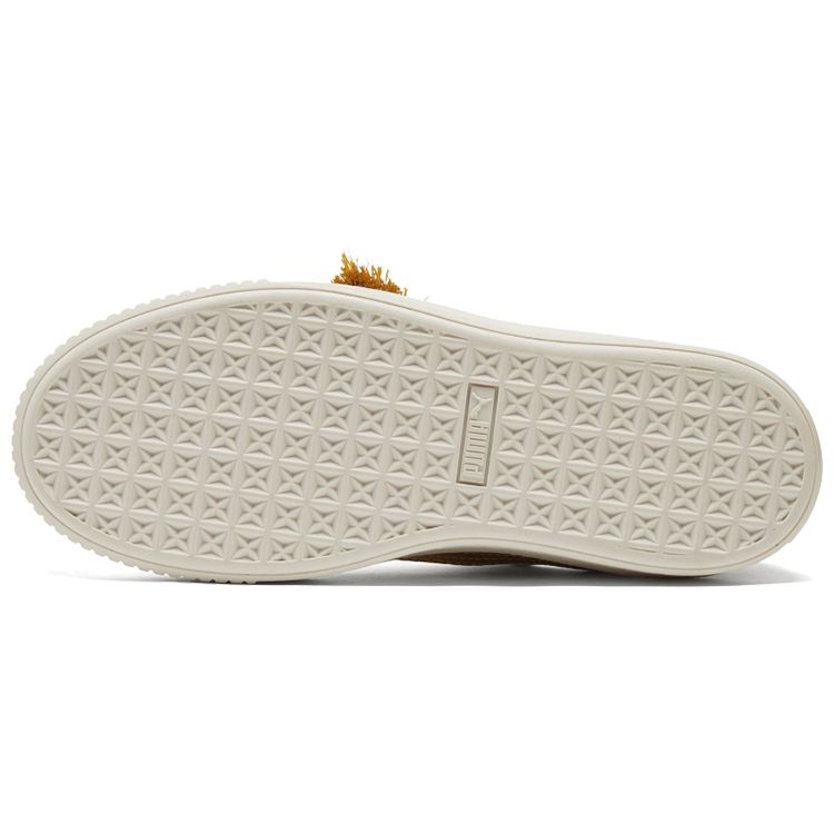 Puma Suede Platform Year of Ox Men Sneakers White Gold Vaporous-Gray 382292-02