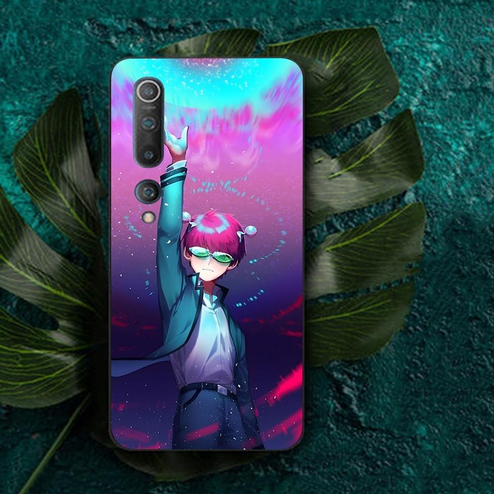 New Anime Saiki Kusuo Phone Case For Redmi Note 4 X 5 A 6 7 8 T 9 9S 10 11 11S 11Epro Poco M3 pro