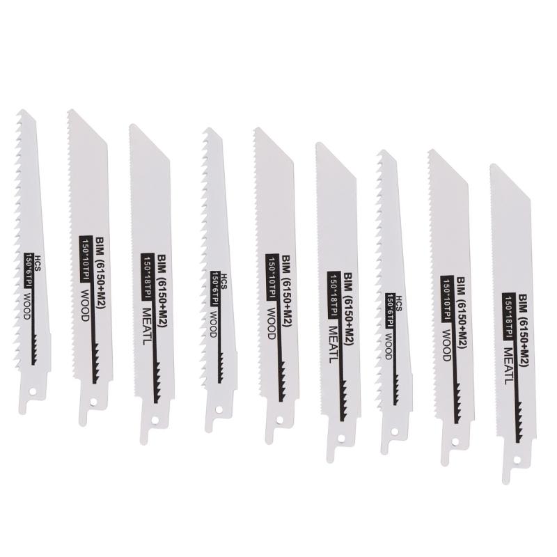 

Полный набор из 9 сабельных пил для деревообработки и домашних работ