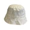Polyester Bucket Hat Wide Brim Fisherman Hat Fashion Beach Hat  Outdoor