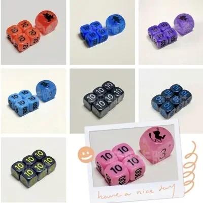 5/set Dice PTCG Match Scoring Damage Counter Pikachu Eternatus Zacian DiceDamage Indicator Roleplaying Game Dice No.35