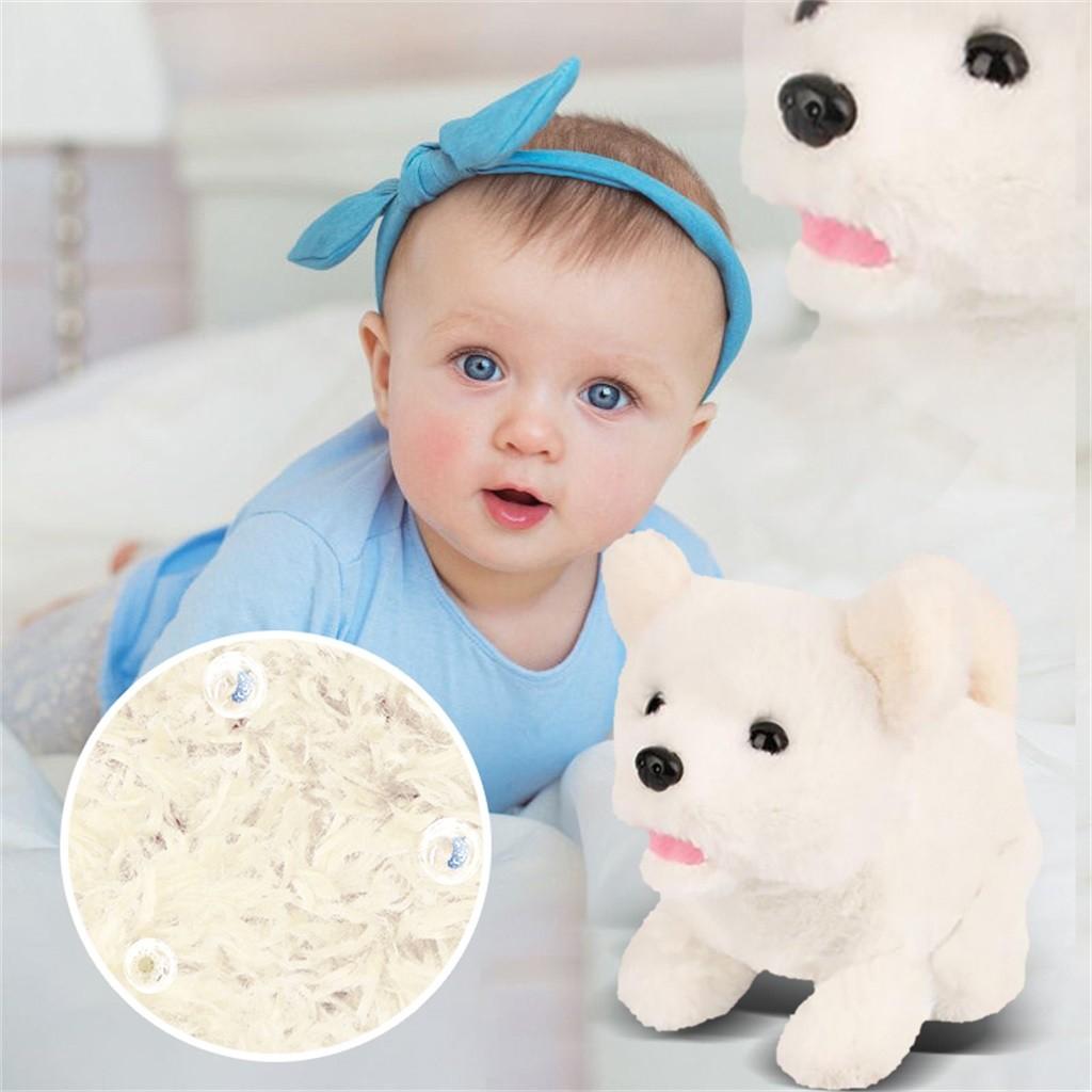 Smart Can Be Called Walking Electric Plush Toy Teddy Robot Dog Children