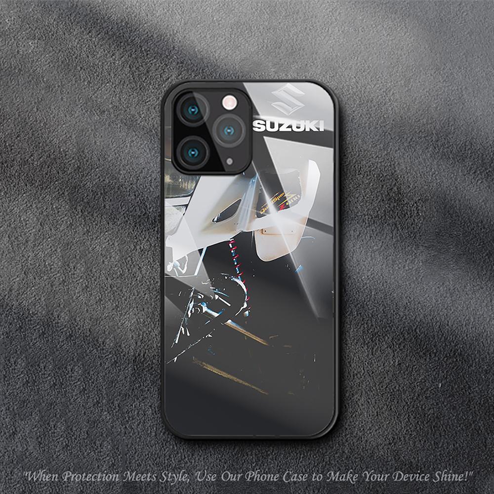 SUZUKIS Car GSR Case For iPhone Samsung Galaxy Redmi Note S 17 16 15 14 13 20 24 25 54 Pro Max Ultra Fe Air Tempered Glass Cover