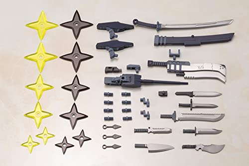 Frame Arms Girl Jinrai Indigo Ver., approximately 150mm tall, non-scale plastic model kit FG018R