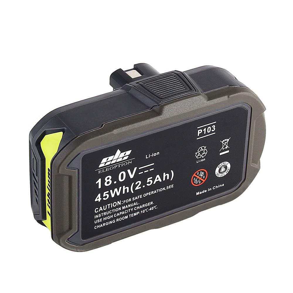 <b>18V 2500mAh Li</b>-<b>Ion</b> аккумуляторная батарея для Ryobi RB18L25 ...