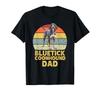 Bluetick Coonhound Dog Dad Retro Funny Dog Lover/Owner T-Shirt