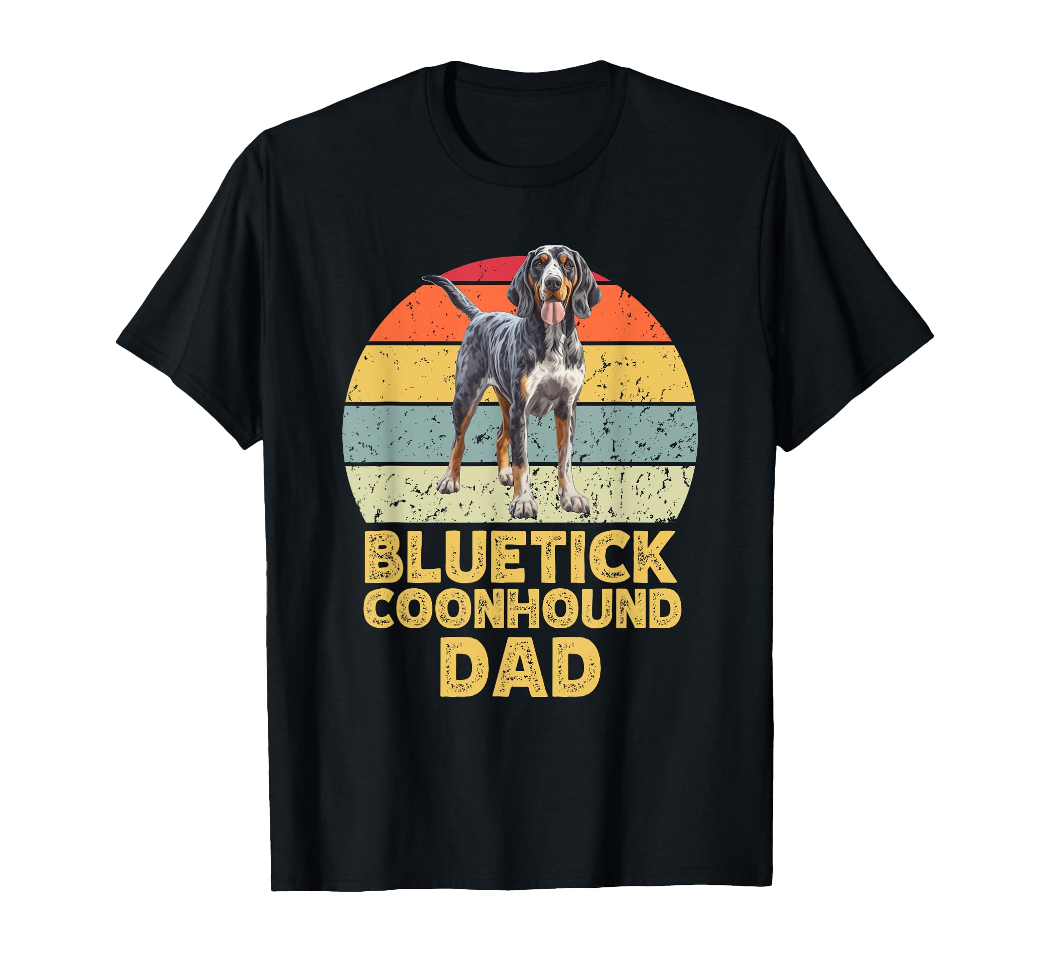 

Bluetick Coonhound Dog Dad Retro Funny Dog Lover/Owner T-Shirt