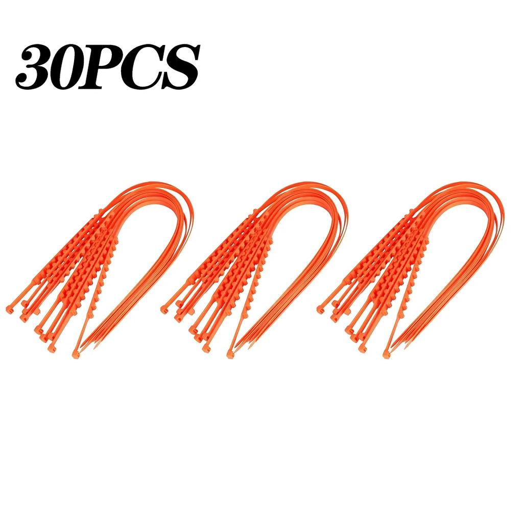 1-40PCS Universal Car Snow Tire Chains Winter Anti-Skid Tire Straps for Ice and Snow Roads Emergency Anti-Slip Accessories