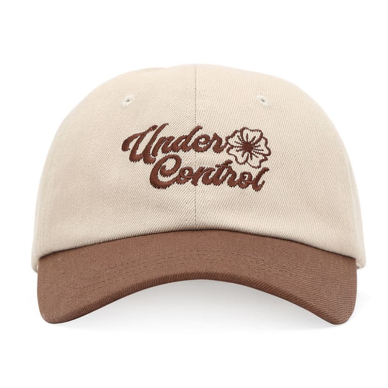 UNDERCONTROL FLORAL SCRIPT / WASHED B B / Brown