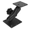 1.5 Inch Double Ball Mount with Two AMPS Plates Double Socket Arm with 1.5 Inch 38mm C Size Ball for Fish Finder Tablet
