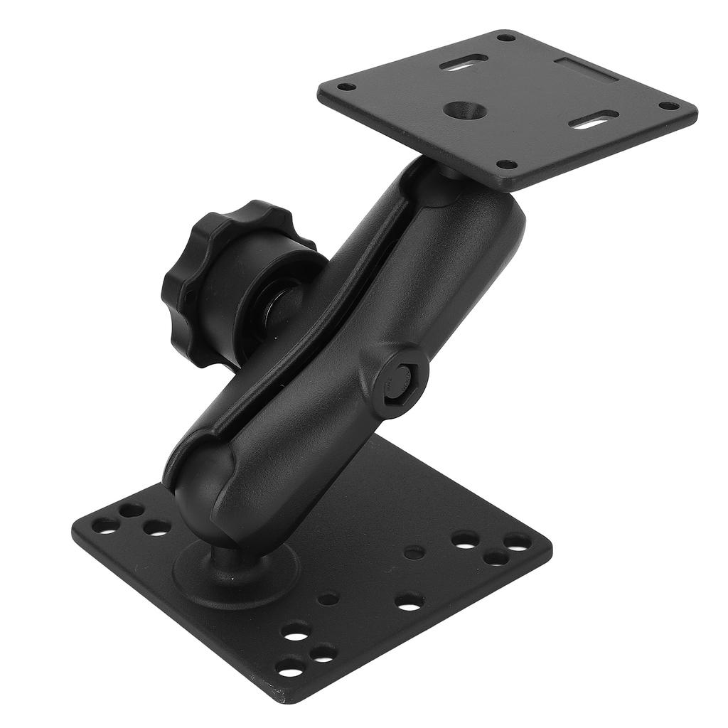 1.5 Inch Double Ball Mount with Two AMPS Plates Double Socket Arm with 1.5 Inch 38mm C Size Ball for Fish Finder Tablet
