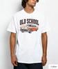 Old School Vintage Klassisches Auto Grafik Baumwolle T-Shirt Unisex Retro Auto Kultur Lässiges Kurzarm-T-Shirt