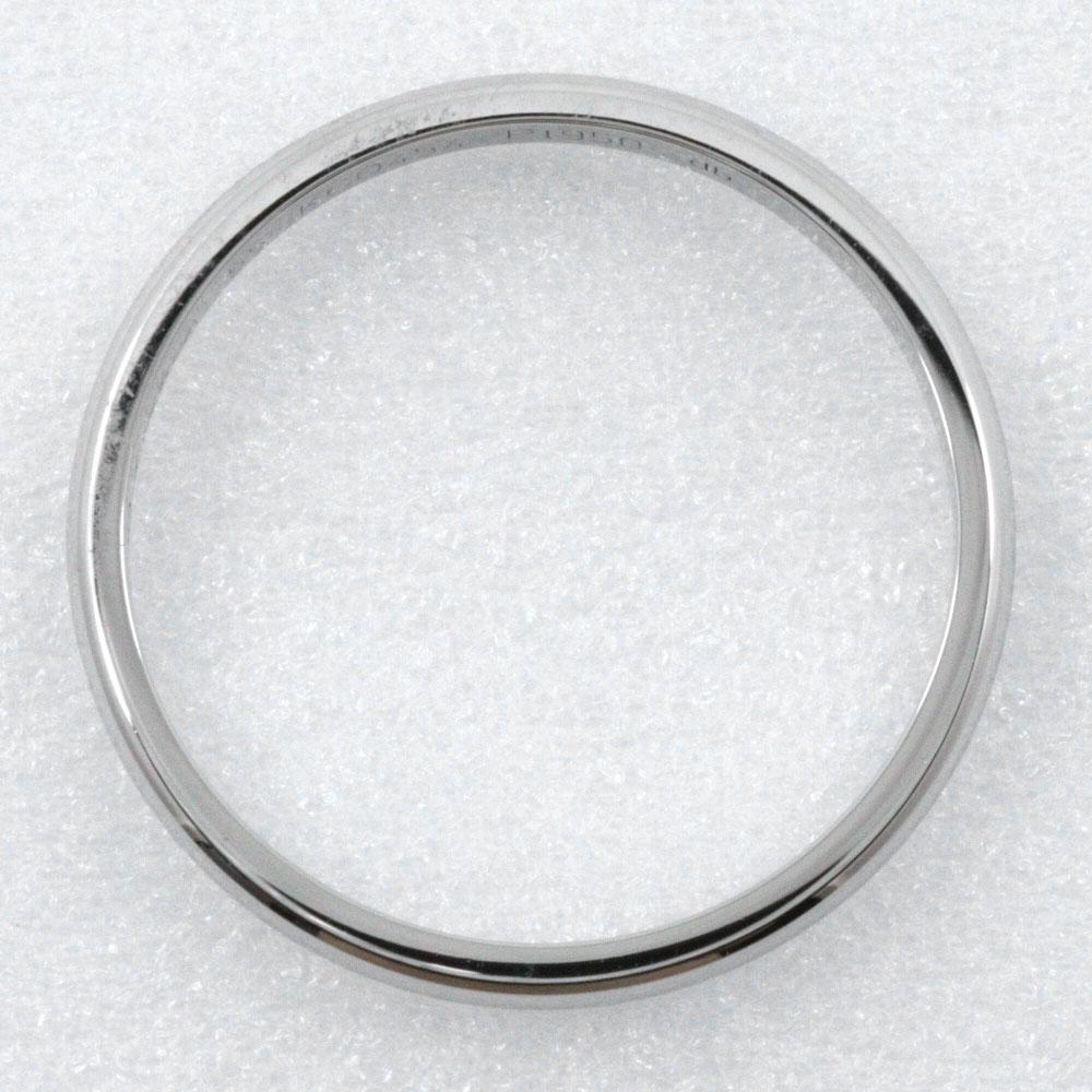 CARTIER wedding Ring CRB4078000 Pt950Platinum #7.2(US Size) 2.8g Women Used