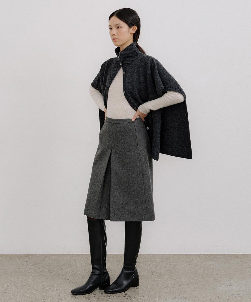 Otte Very Wool Twill Midi Skirts_2Color