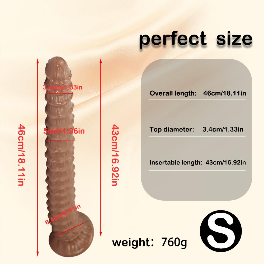 Long Soft Dildo Anal Plug Anus Expansion Big Butt Plug Prostate Massager for Women Sex Toy Stimulate Anus Discreet Pleasure Item