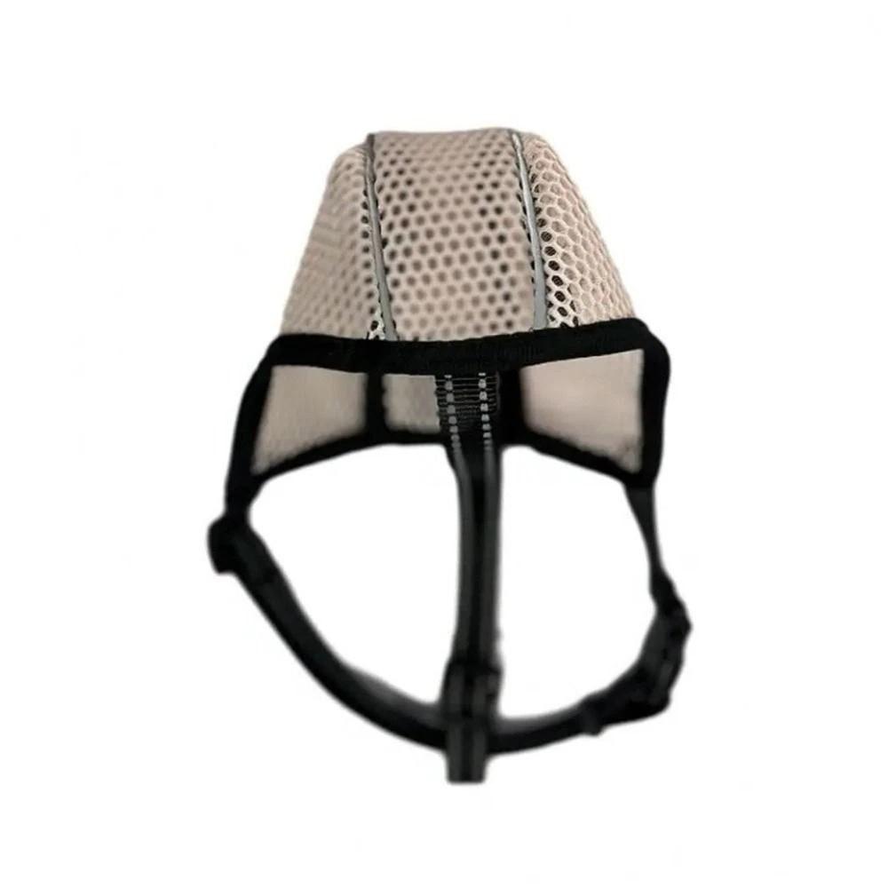 Breathable Mesh Dog Muzzle Adjustable Strap Anti-Bite Dog Mouth Cover Anti-barking Anti-eating Bulldog Muzzle Large Dogs