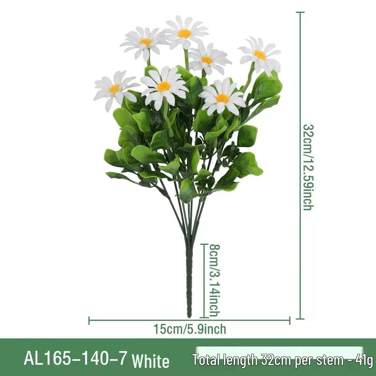 

Cross-border Daisy Bouquet: Faux Flowers for Outdoor, Balcony, and Dining Table Decor
