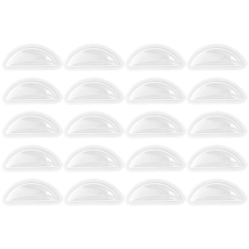 10Pairs Silicone Nose Pads for Glasses Anti-Slip Comfortable Eyeglass Nose Cushions Replacement Pads for Plastic Frames