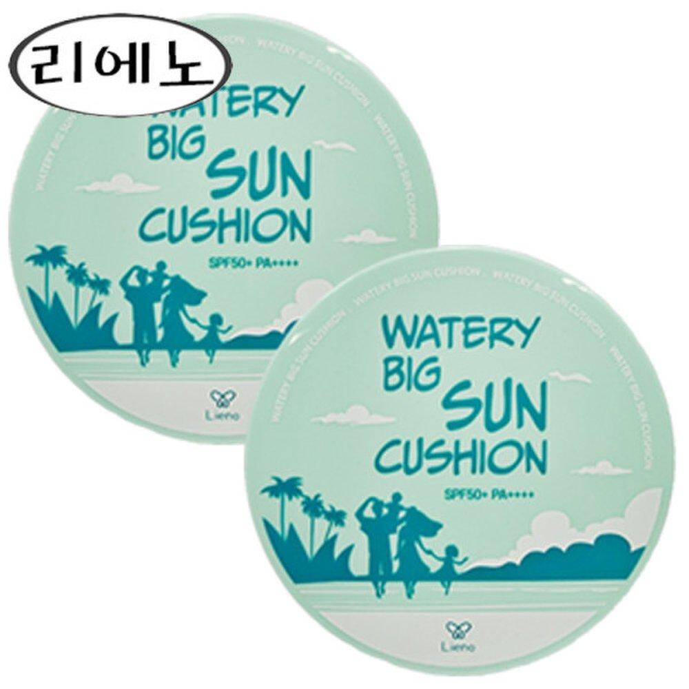 

Lieno Moisture-rich Big Sun Cushion 25g, 2 Season 5 Sun Cushions