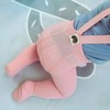 Spring and Autumn Baby Overalls, Baby Pantyhose, High Waist, Umbilical Protection, Breathable Bottoming Socks, Solid Color Children's Tights