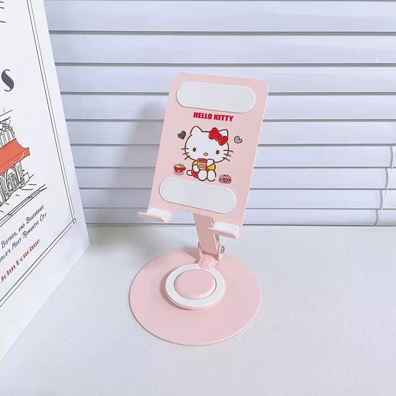 Carbon Steel Folding Desktop Phone Holder for Video Streaming