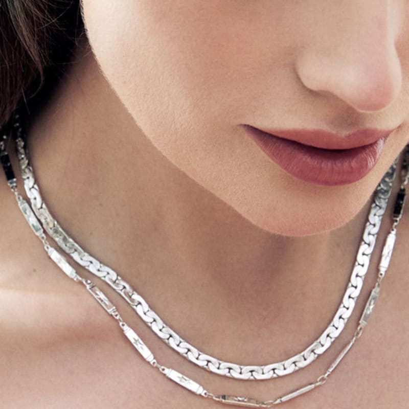 

PANACHE CHASUNYOUNG Endless Column Necklace Silver One