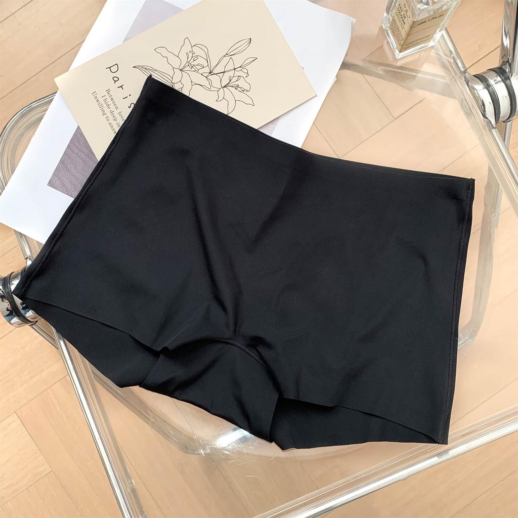 Girls Summer Thin New Style Ice Silk Non Trace Hip Safety Flat Angle Underwear